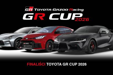 Lista finalistów TOYOTA GR CUP 2026 - Wielki Finał 25.10 Autodrom Słomczyn